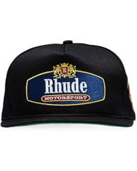 Rhude - Racing Crest Baseball Cap - Lyst