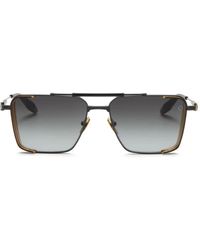 Akoni - Hera Square-Frame Sunglasses - Lyst