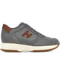 Hogan - Interactive Logo-Detail Sneakers - Lyst