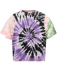 GALLERY DEPT. - T-Shirt Met Tie-Dye Vlakken - Lyst