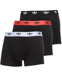 adidas - Confort Flex Logo-Waistband Trunks - Lyst
