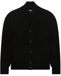 Gcds - Cardigan À Logo - Lyst