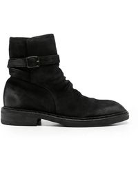 Officine Creative - Concept Buckled Leather Boots - Lyst