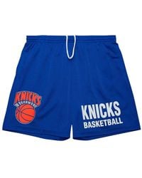 Mitchell & Ness - X Brand New York Knicks Hardwood Classics Shorts - Lyst