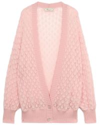 Blumarine - Textured Cardigan - Lyst
