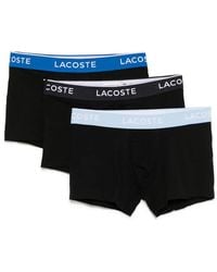 Lacoste - Logo-Waistband Boxers (Pack Of Three) - Lyst