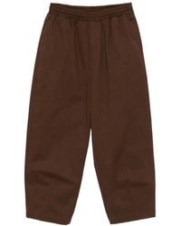 Imperial - Elasticated-Waist Wide-Leg Trousers - Lyst