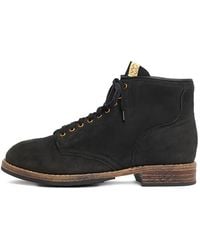 Visvim - Round-Toe Lace-Up Boots - Lyst