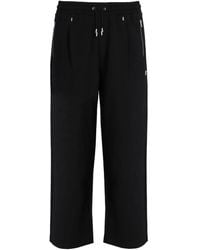 HUGO - Logo-Patch Trousers - Lyst