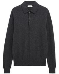 Pringle of Scotland - Long-Sleeve Polo Shirt - Lyst