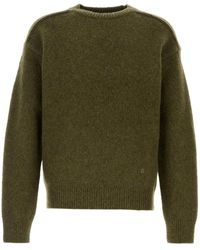 Burberry - Jersey con charm del logo - Lyst