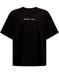 Laminar - Lettering-Print T-Shirt - Lyst