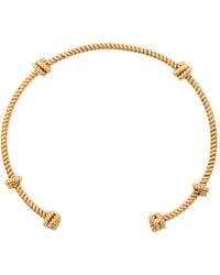 Aurelie Bidermann - Palazzo Knotted Rope-Effect Necklace - Lyst