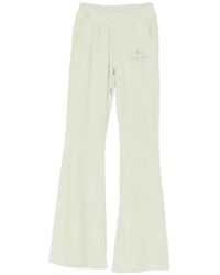 Sporty & Rich - Logo-Embellished Track Pants - Lyst