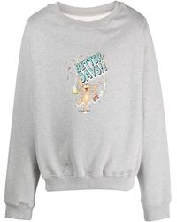 Martine Rose - Better Days Bunny-print Cotton Sweatshirt - Lyst