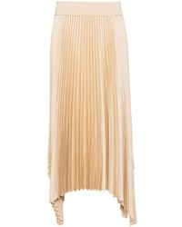 JOSEPH - Ade Pleated Midi Skirt - Lyst