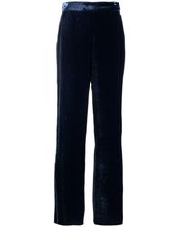 Etro - High-waisted Straight-leg Trousers - Lyst