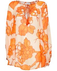 Etro - Blouse À Fleurs Imprimées - Lyst