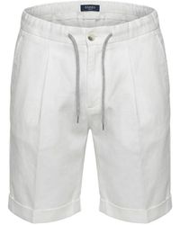 Arte' - Pleated Drawstring Shorts - Lyst