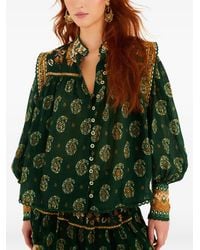 FARM Rio - Tayla Buttoned Blouse - Lyst