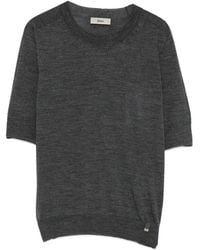 Herno - Short-Sleeve Crew-Neck Sweater - Lyst