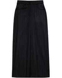 Department 5 - Pinstripe Maxi Skirt - Lyst