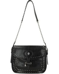 Bally - Beckett Studded Shoulder Bag - Lyst