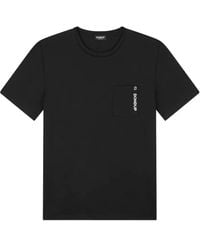 Dondup - T-Shirt Met Zak En Logo - Lyst