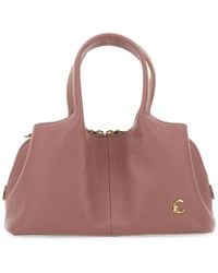 Coccinelle - Small Nell Tumbled Leather Tote Bag - Lyst