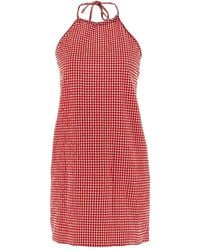 Hunza G - 'vichy' Jurk - Lyst