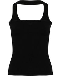 Courreges - Hyperbole Oberteil Mit 90's-Logo-Stickerei - Lyst