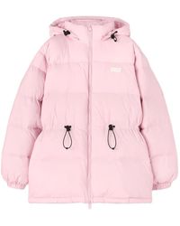 MSGM - Jas Met Capuchon - Lyst