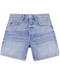 Anine Bing - Delaney Denim Mini Shorts - Lyst