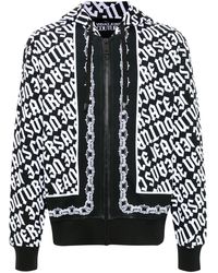 Versace Jeans Couture - Kapuzenjacke Mit Reißverschluss - Lyst