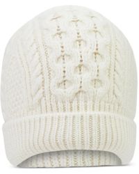 Loro Piana - Bonnet En Maille Torsadée - Lyst
