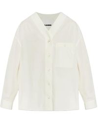 Jil Sander - Chest-Pocket Buttoned Shirt - Lyst