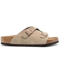 Birkenstock - Zurich Buckled Slip-On Sandals - Lyst