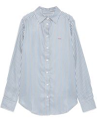 Maison Labiche - Camicia Dewet Amour A Righe - Lyst