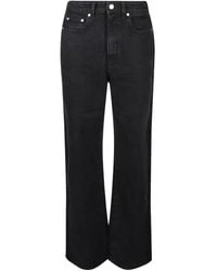 Stella McCartney - Lace-Insert Jeans - Lyst
