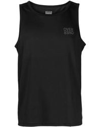 OVER OVER - Logo-Print Sports Vest Top - Lyst