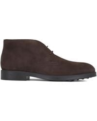 Tod's - Suede Boots - Lyst