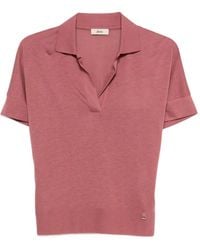 Herno - V-Neck Short-Sleeve T-Shirt - Lyst