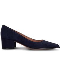 Gianvito Rossi - Escarpins Piper En Daim 50 Mm - Lyst