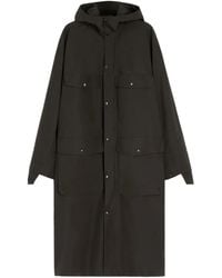 Lemaire - Snap-Fastening Raincoat - Lyst