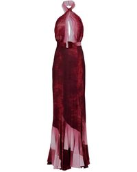 Silvia Tcherassi - Raisa Halterneck Belted Maxi Dress - Lyst