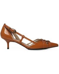 Pinko - Embellished Pointed-Toe Pumps - Lyst