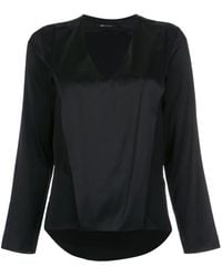 Uma | Raquel Blay - Blusa con cuello en V - Lyst