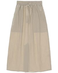 Studio Nicholson - Elasticated Waist Skirt - Lyst