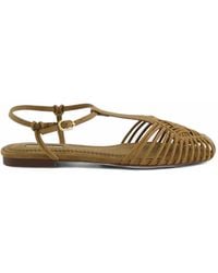 Corina - Cage-Style Flat Sandals - Lyst