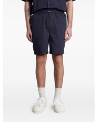 Roberto Collina - Drawstring-Waistband Cotton Shorts - Lyst